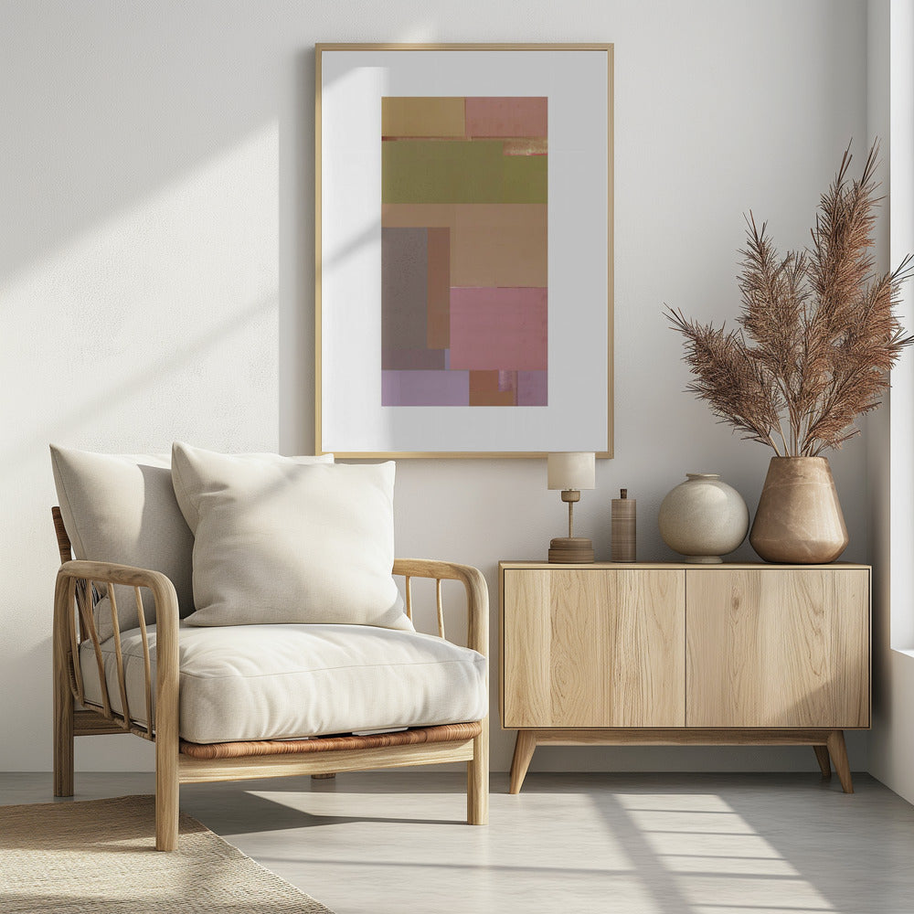 Abstrakte strukturierte Komposition 5 | Poster