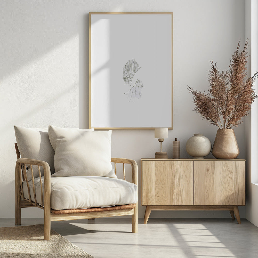 Minimale Blätter | Poster