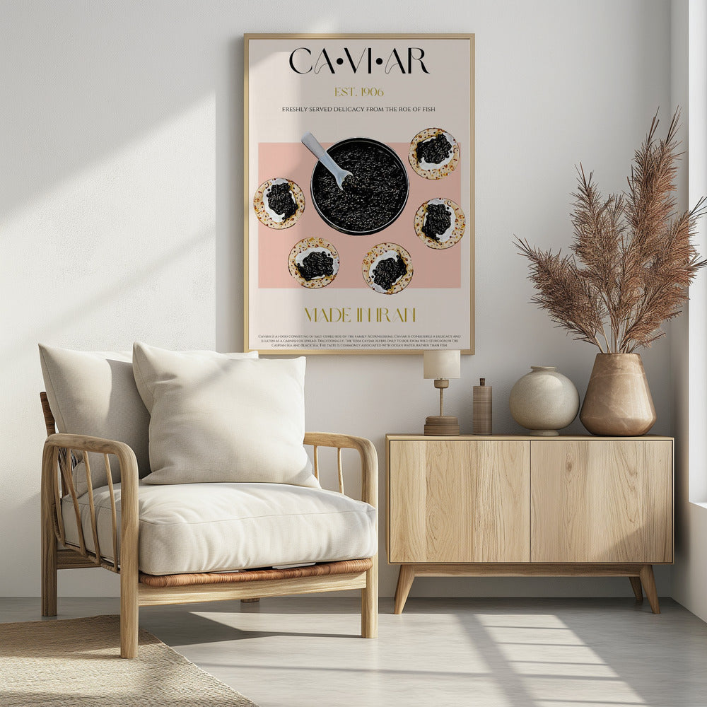 Luxus auf Blini | Poster