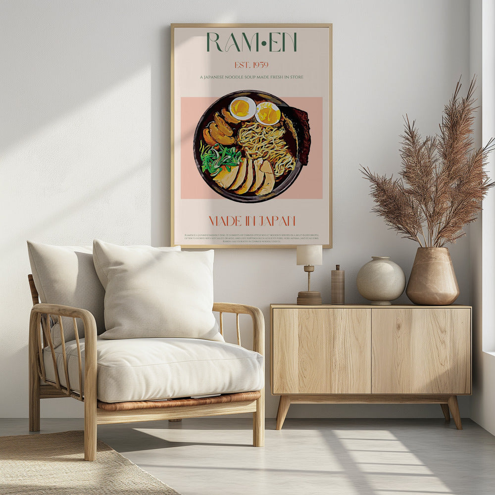 Genießen Sie eine japanische Ramen-Schüssel | Poster