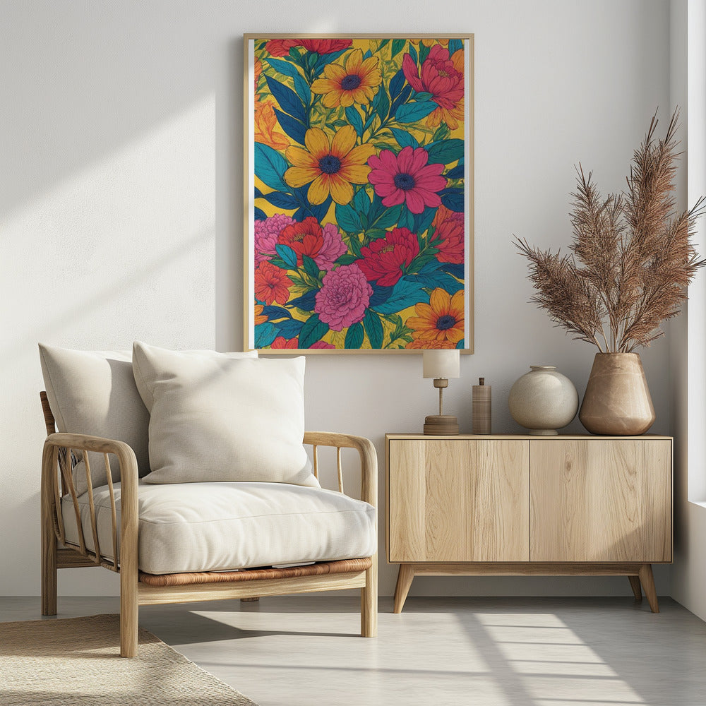 Vibrant Blooming | Poster
