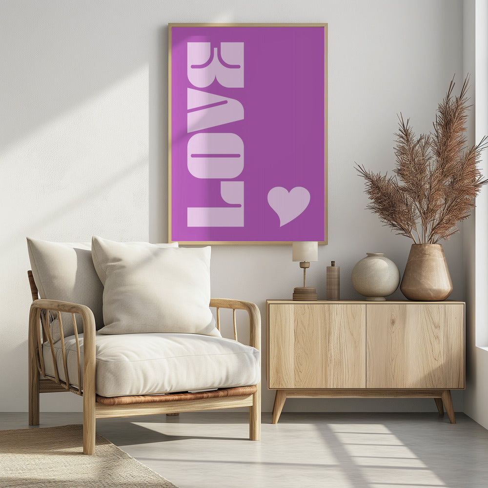 Lila Liebesstimmung | Poster