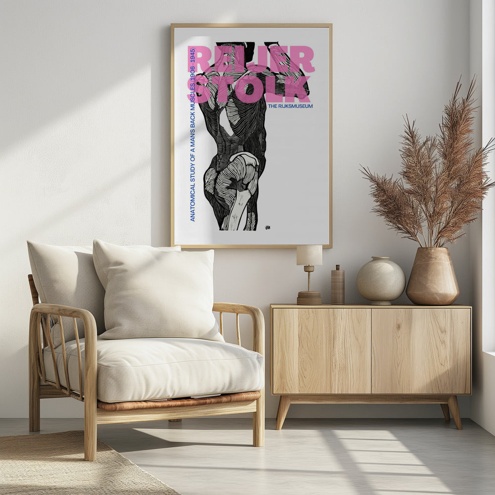 Muskulöse Eleganz | Poster