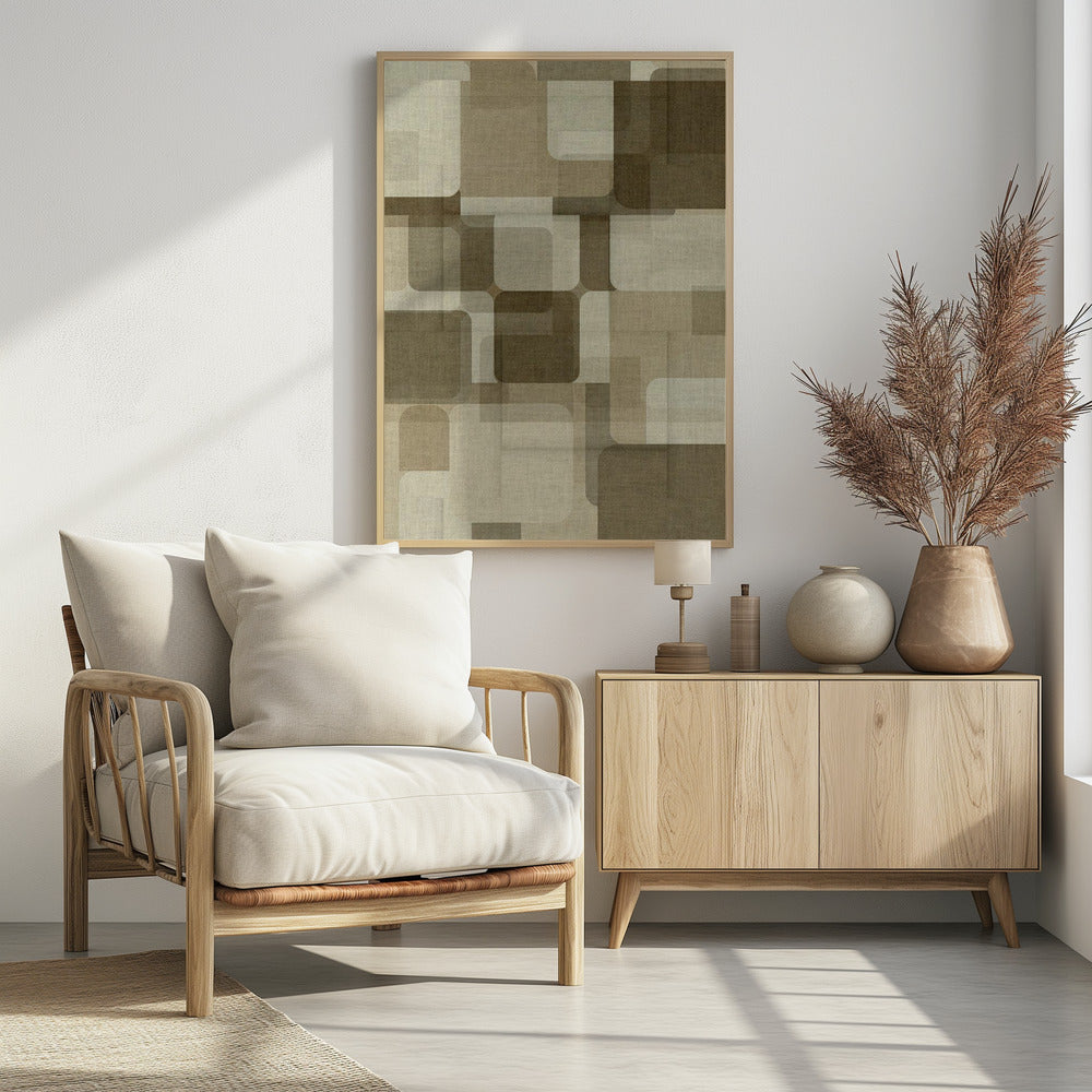Analog Dreams Woven Stories Pattern | Poster