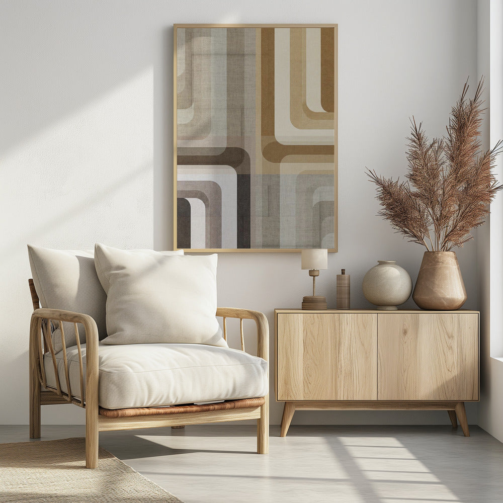 Analog Dreams Woven Stories Pattern | Poster