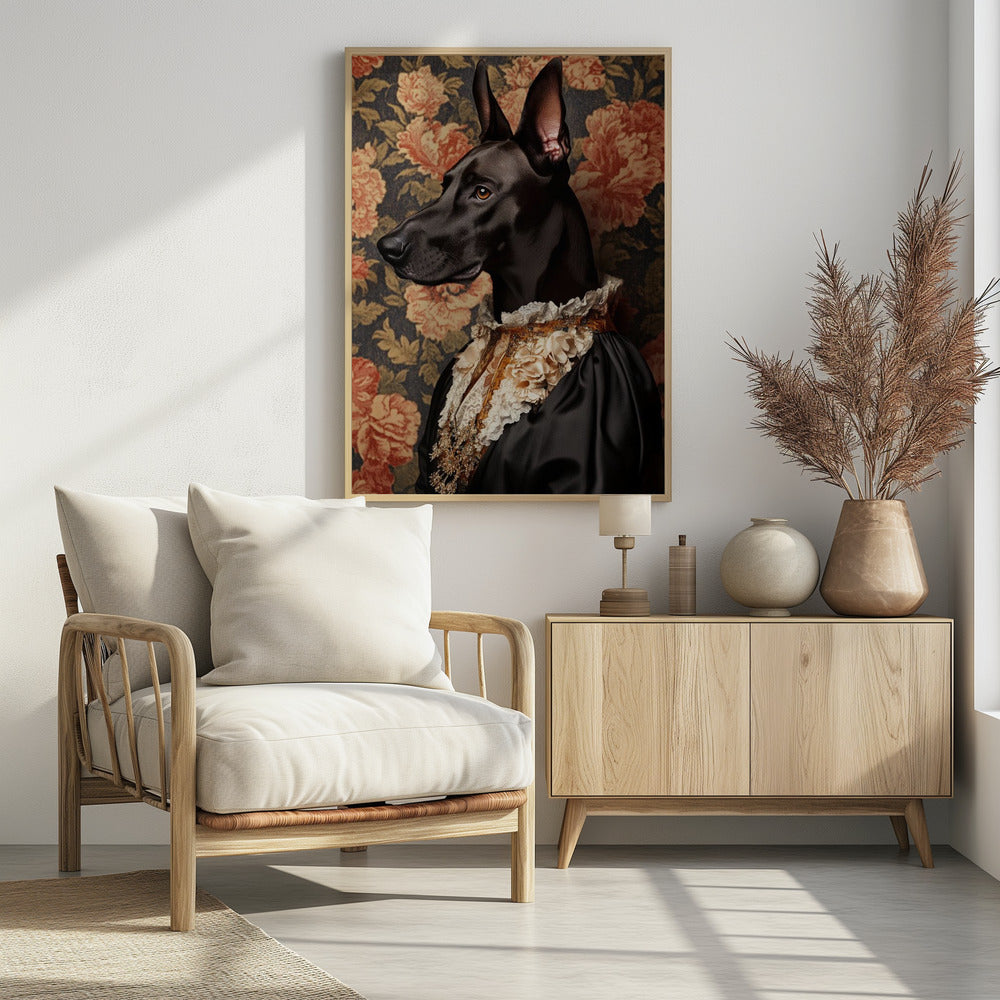 The Elegant Great Dane | Poster