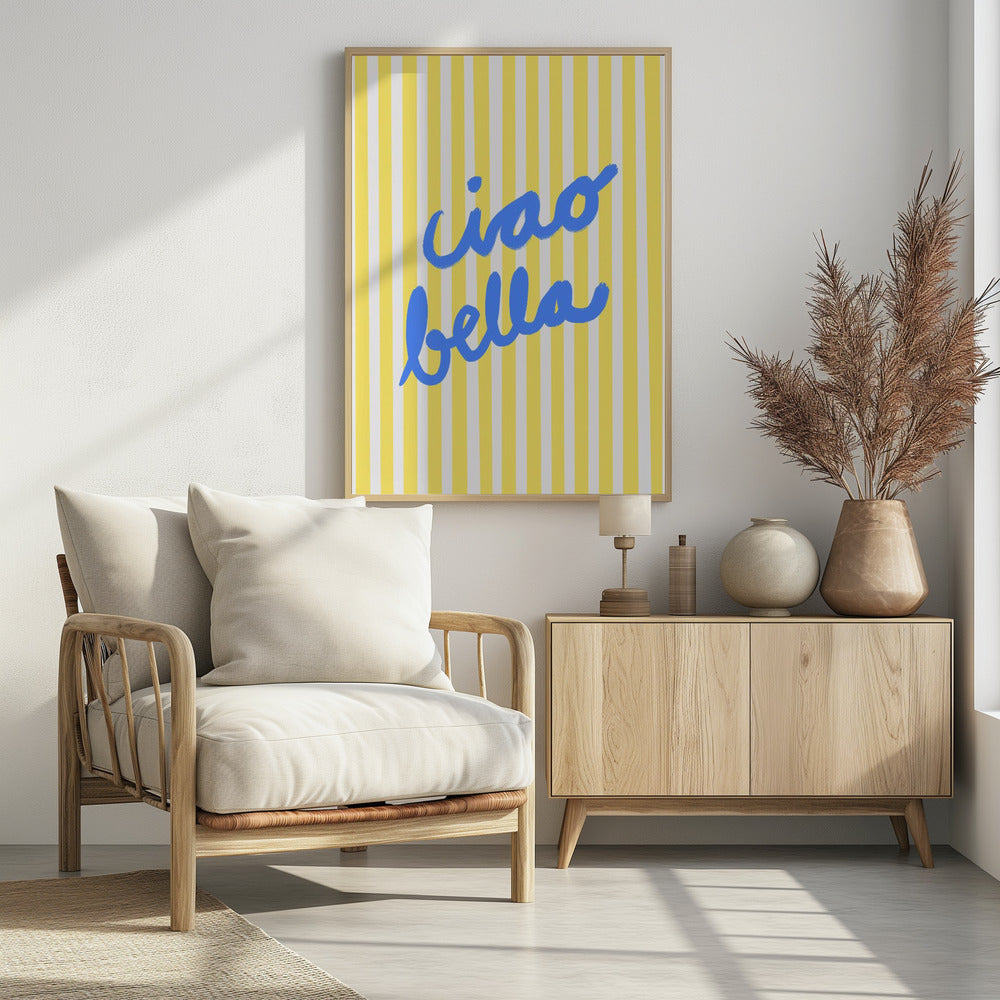 Bright Greeting Stripes | Poster