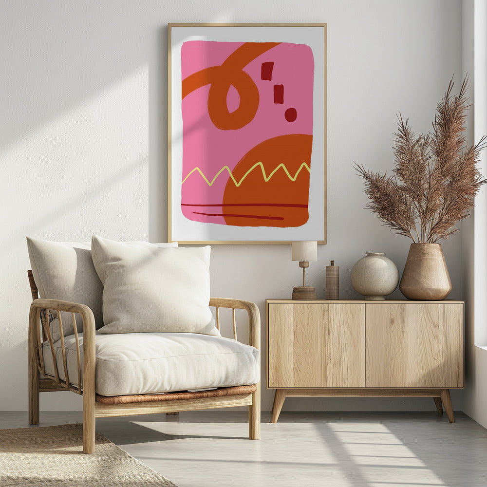 Kräftige geometrische Formen | Poster