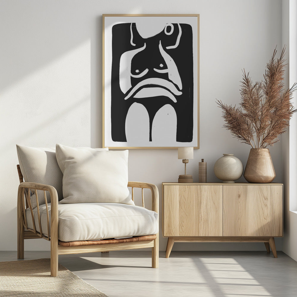 Abstrakte Silhouette | Poster