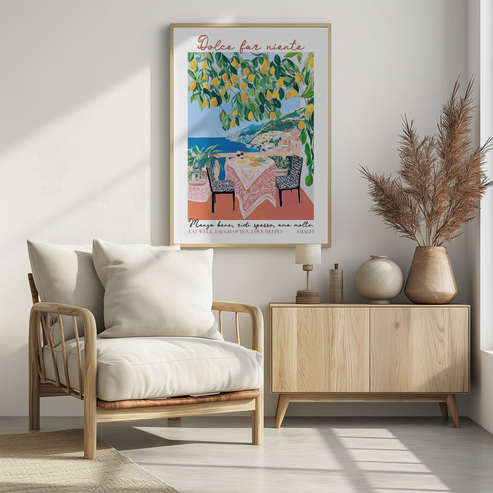 Eat Well Amalfi | Poster