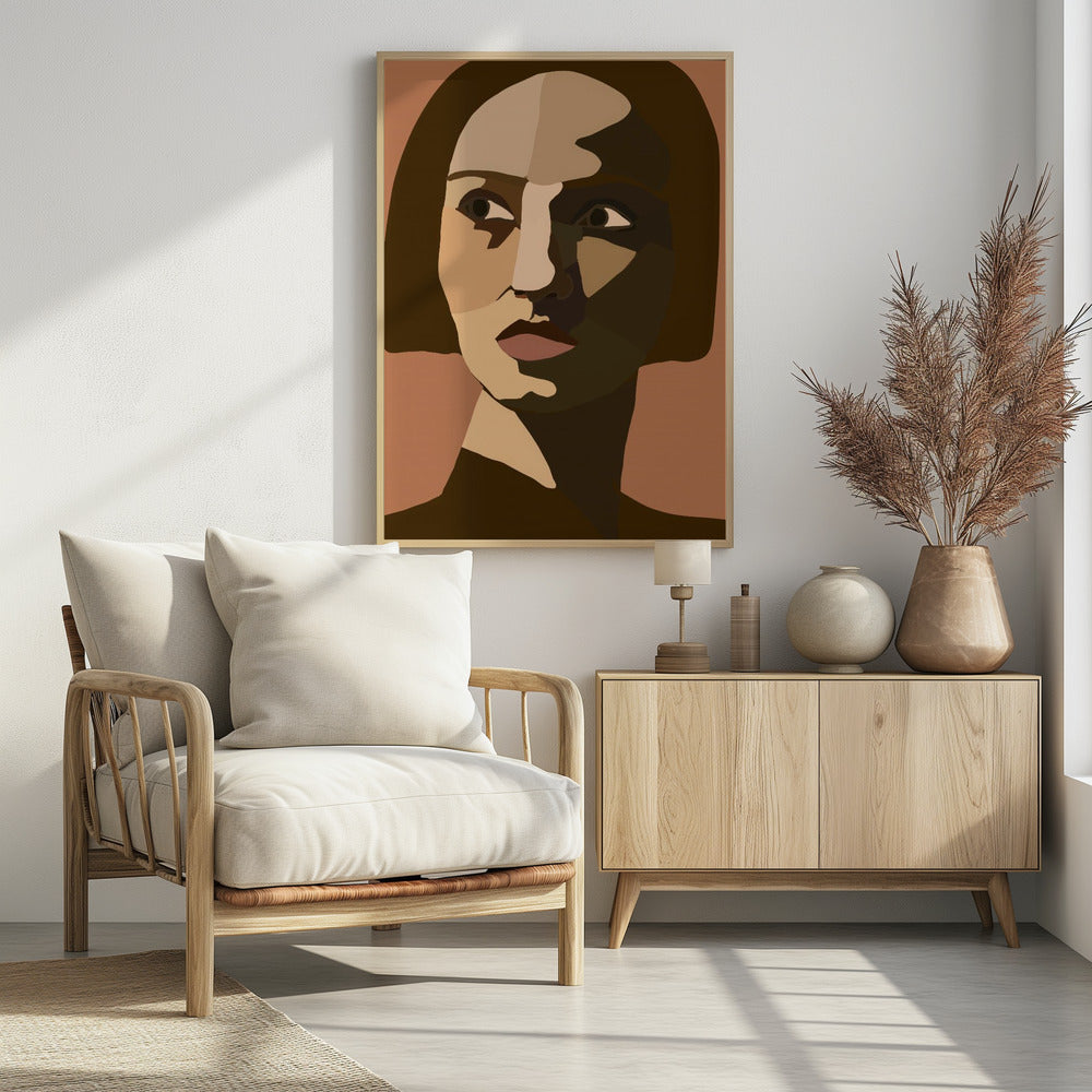 Porträt einer Dame | Poster