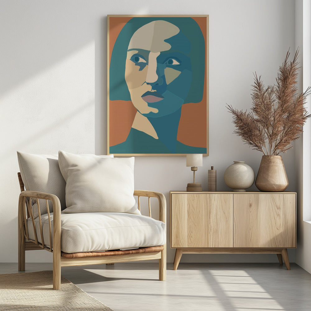 Porträt einer Dame | Poster