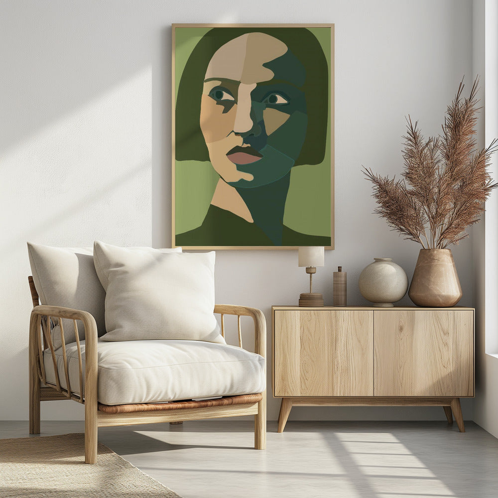 Porträt einer Dame | Poster