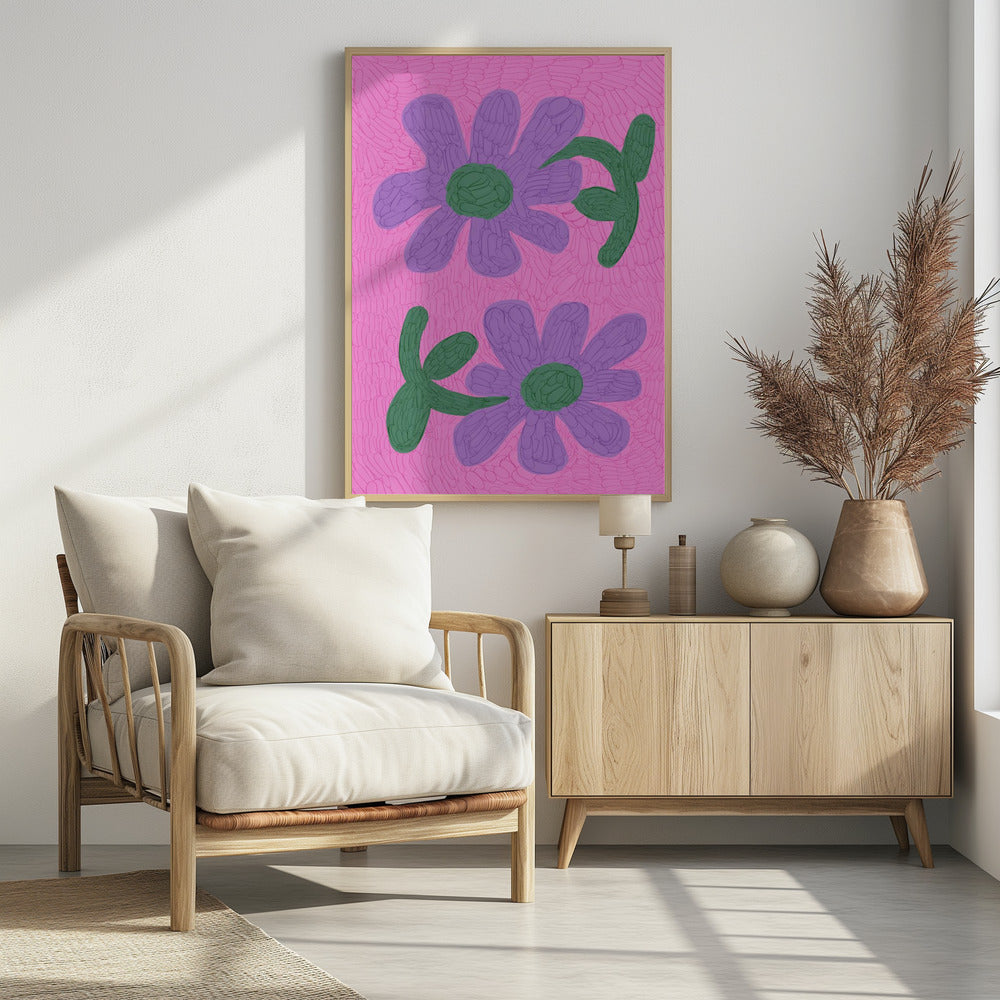 Blüten in Rosa | Poster