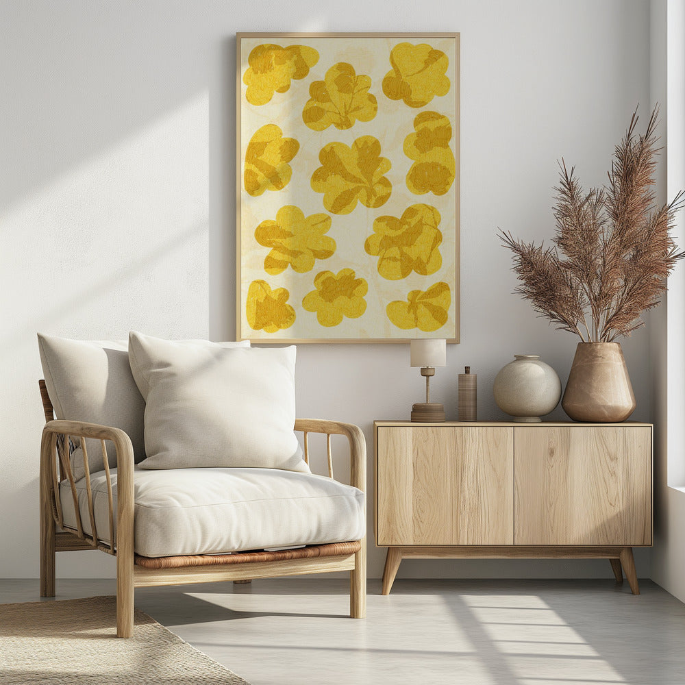 Golden Blooms | Poster