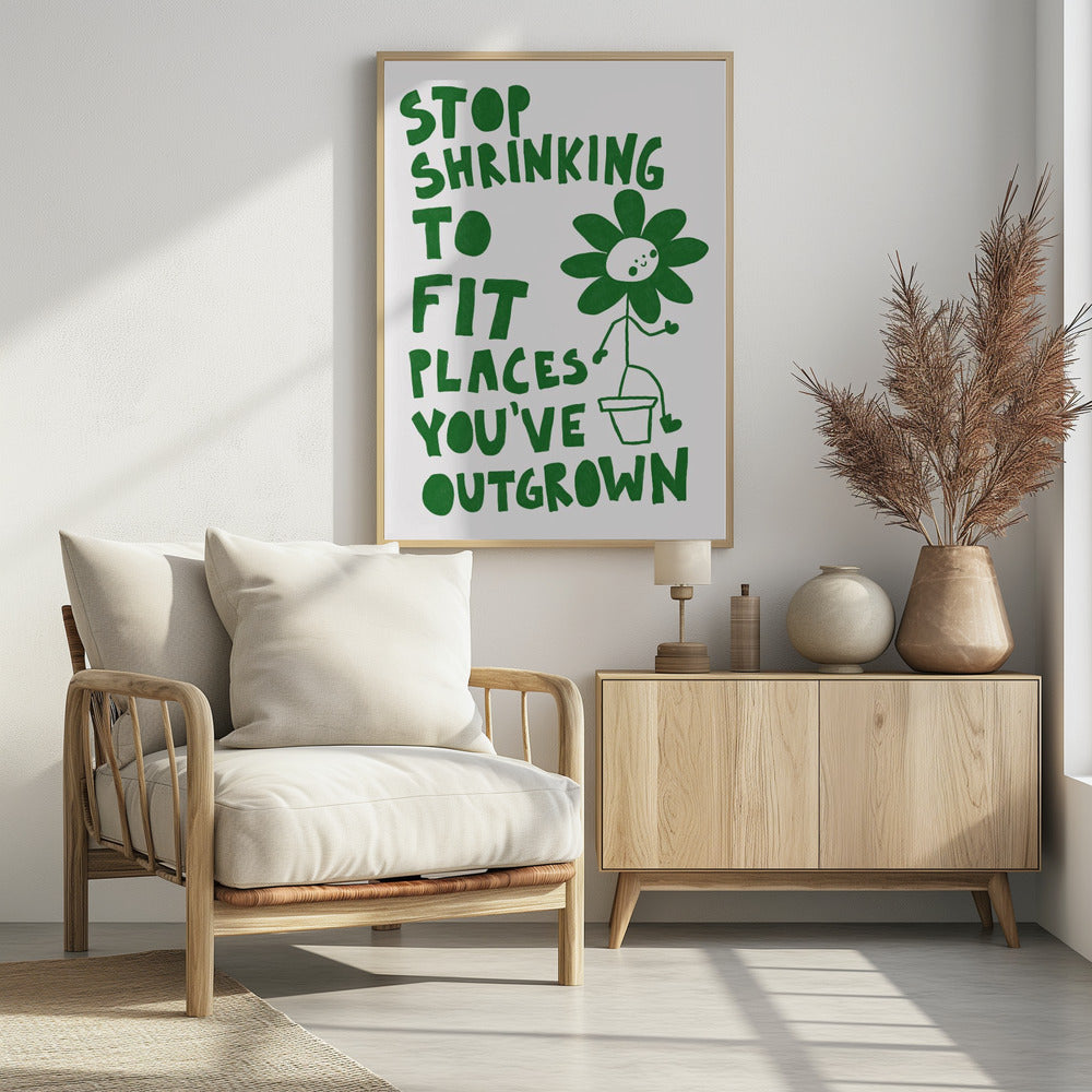 Stop Shrinking | Poster