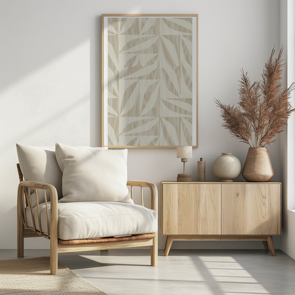Subtle Botanical Pattern | Poster