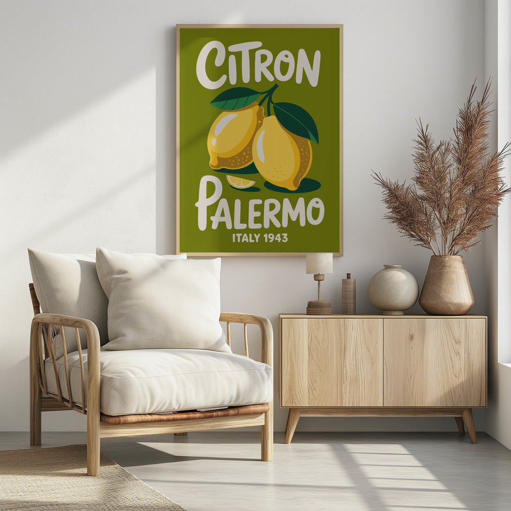 Zitronenernte | Poster