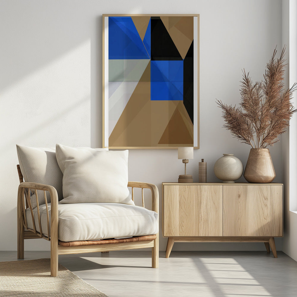 Kobaltgeometrie | Poster