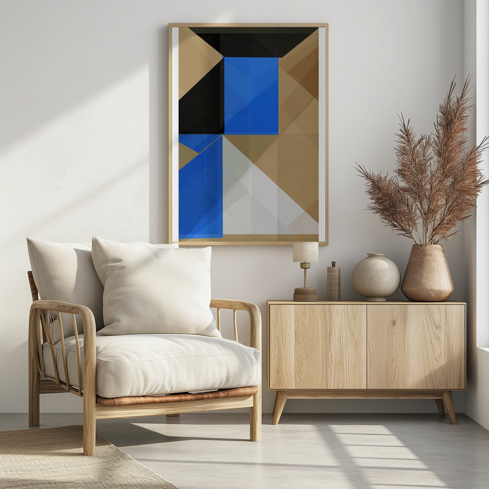 Kobaltgeometrie | Poster