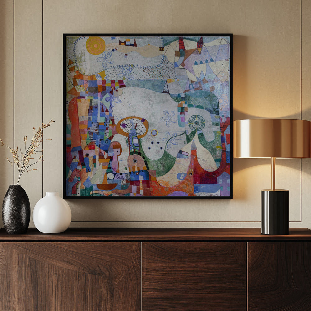 Entferntes Dorf | Poster