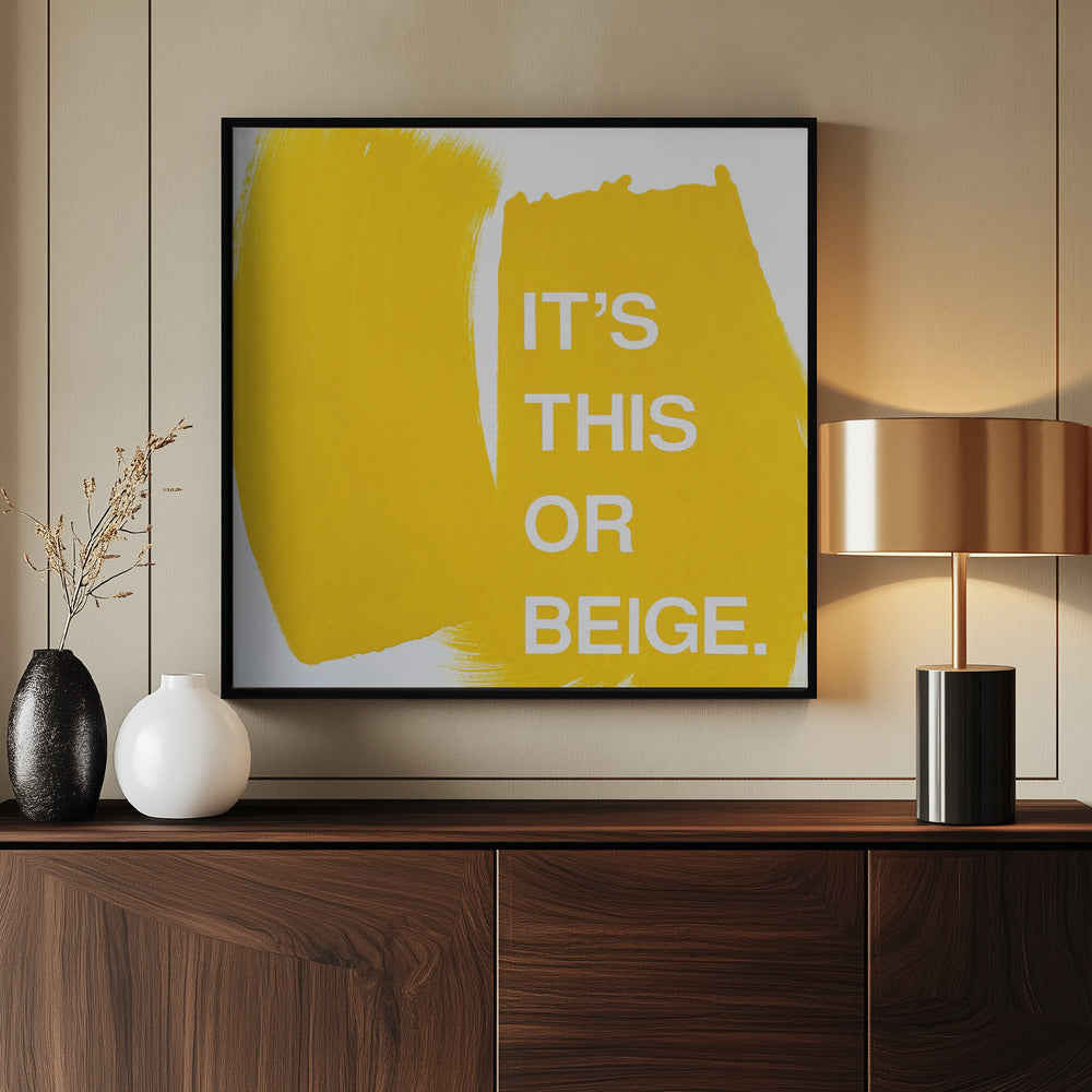 Yellow | Poster