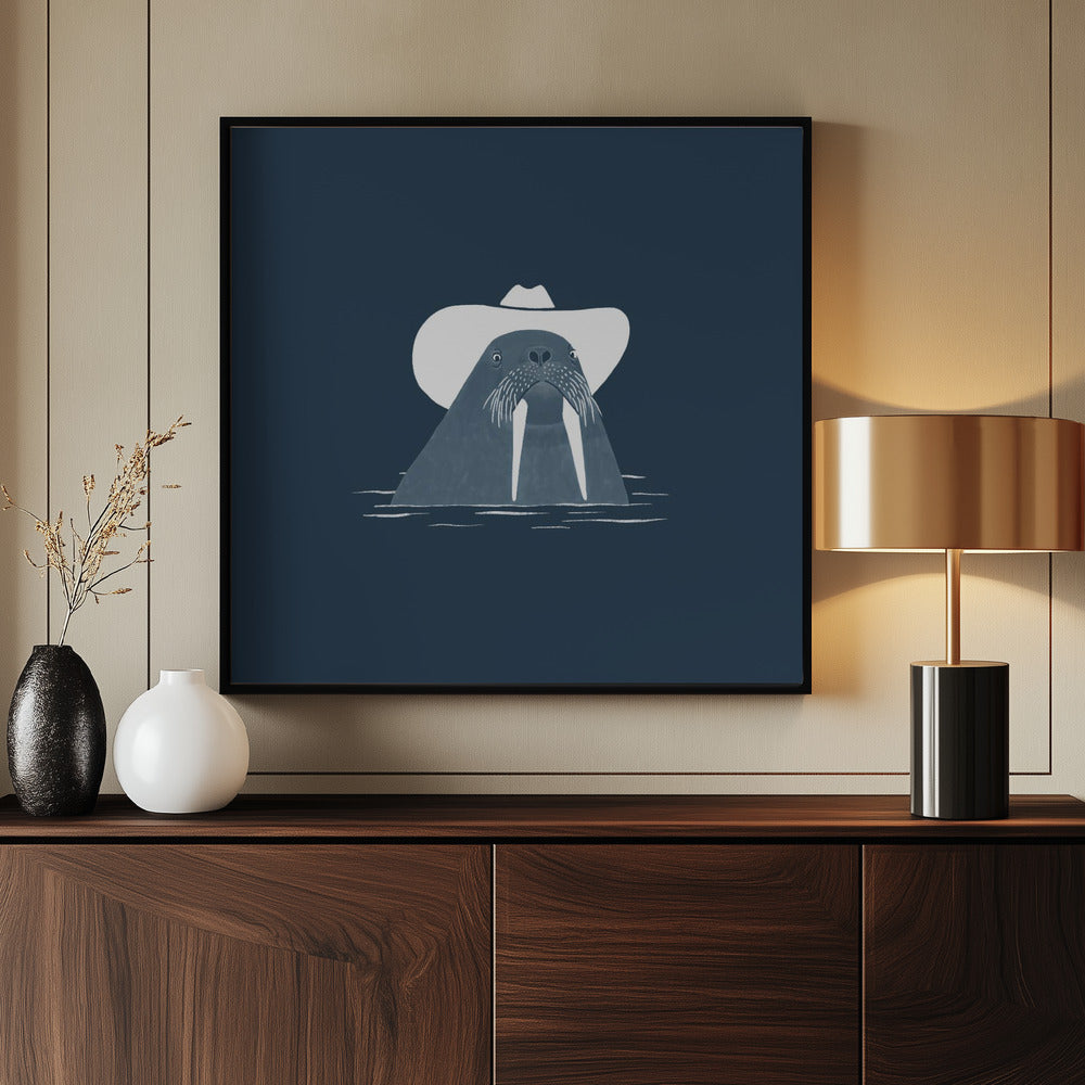 Hank, das Cowboy-Walross | Poster