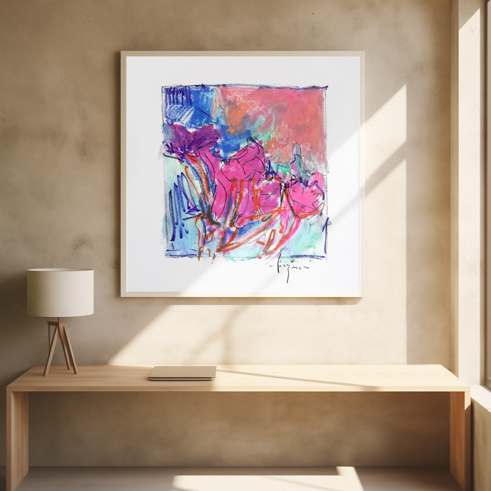 Lebendige Blüten | Poster