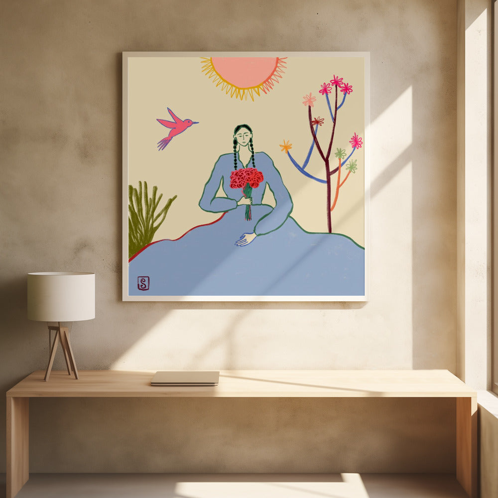 Umarmung der heiteren Blüte | Poster