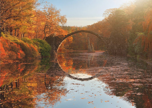 Autumn lake | Canvas
