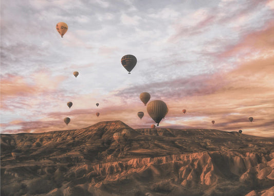 Heißluftballon von Kappodok | Poster