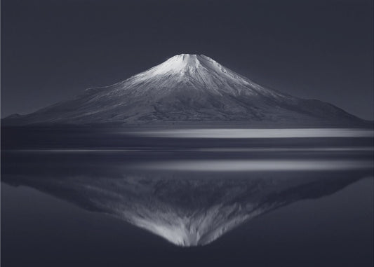 Spiegelung des Fuji | Poster