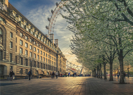 Last Daylights at the London Eye | Wallpaper