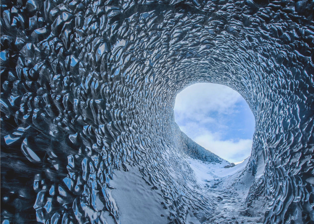 Die Eishöhle | Leinwand