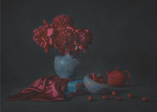 Red Charm | Canvas