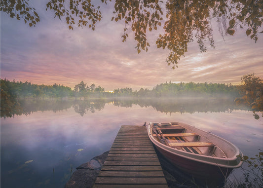 Colorful lake | Poster