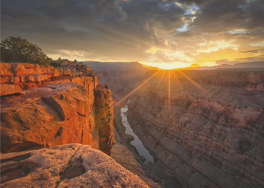 Sunrise Over The Grand Canyon | Canvas