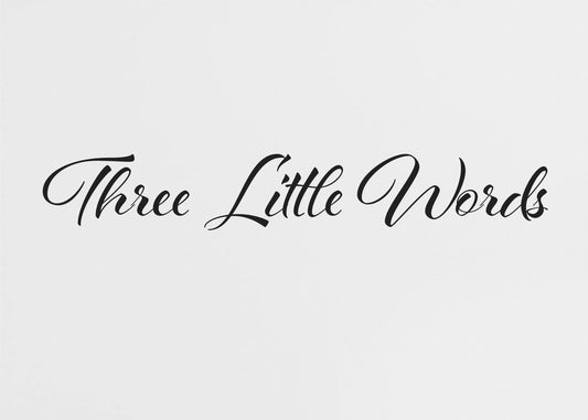 Drei kleine Worte | Poster