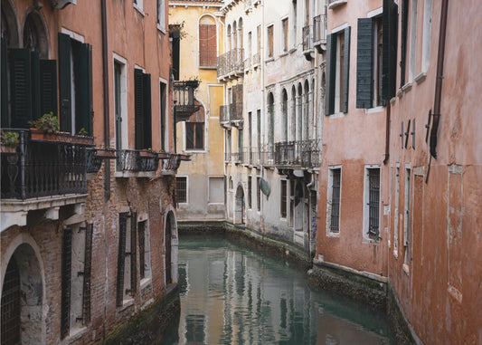 Straßen von Venedig | Leinwand