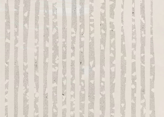 Vertikale graue und weiße Streifen | Poster