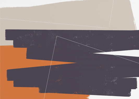 Geometrische Schichten | Poster