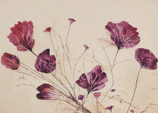 Crimson Bloom Dance | Canvas