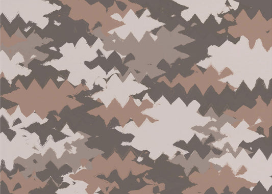 Zigzag Earth Tones | Wallpaper