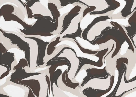 Swirling Earth Tones | Poster