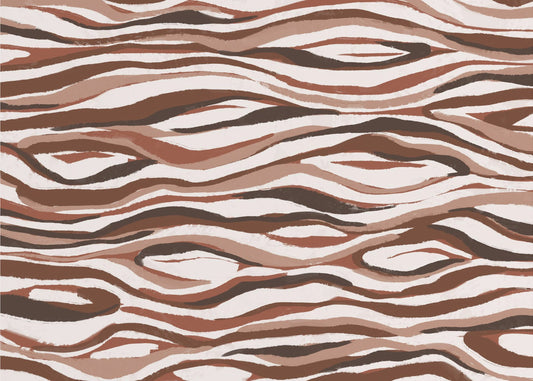 Earthy Waves | Wallpaper