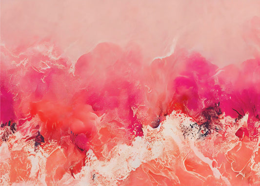 Crimson Horizon | Canvas