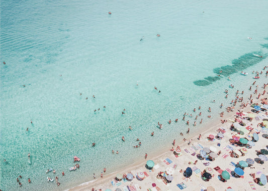 Busy Beach | Canvas
