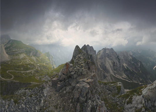 Bizarres Bergpanorama | Poster