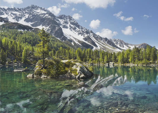 Grüner Bergsee | Poster