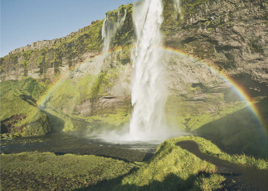 Regenbogen-Wasserfall | Poster